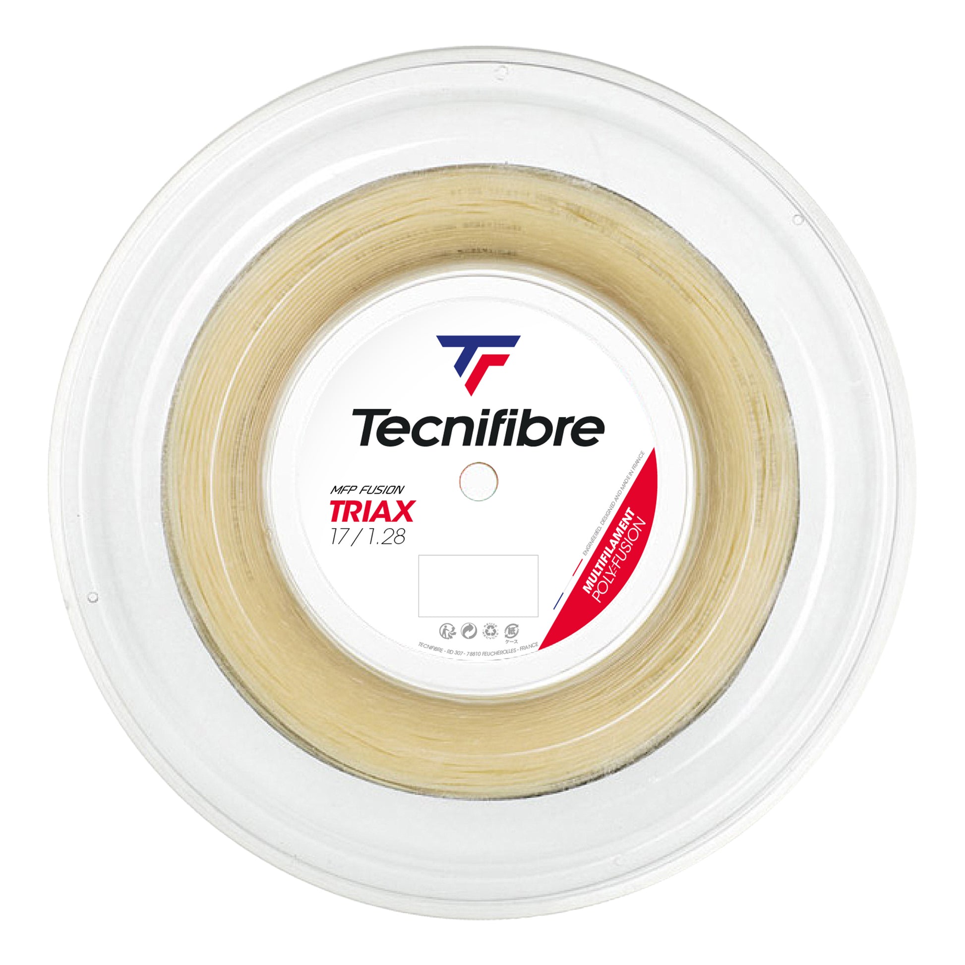 Tecnofibre Triax Rulo Kordaj 200m-Ecru