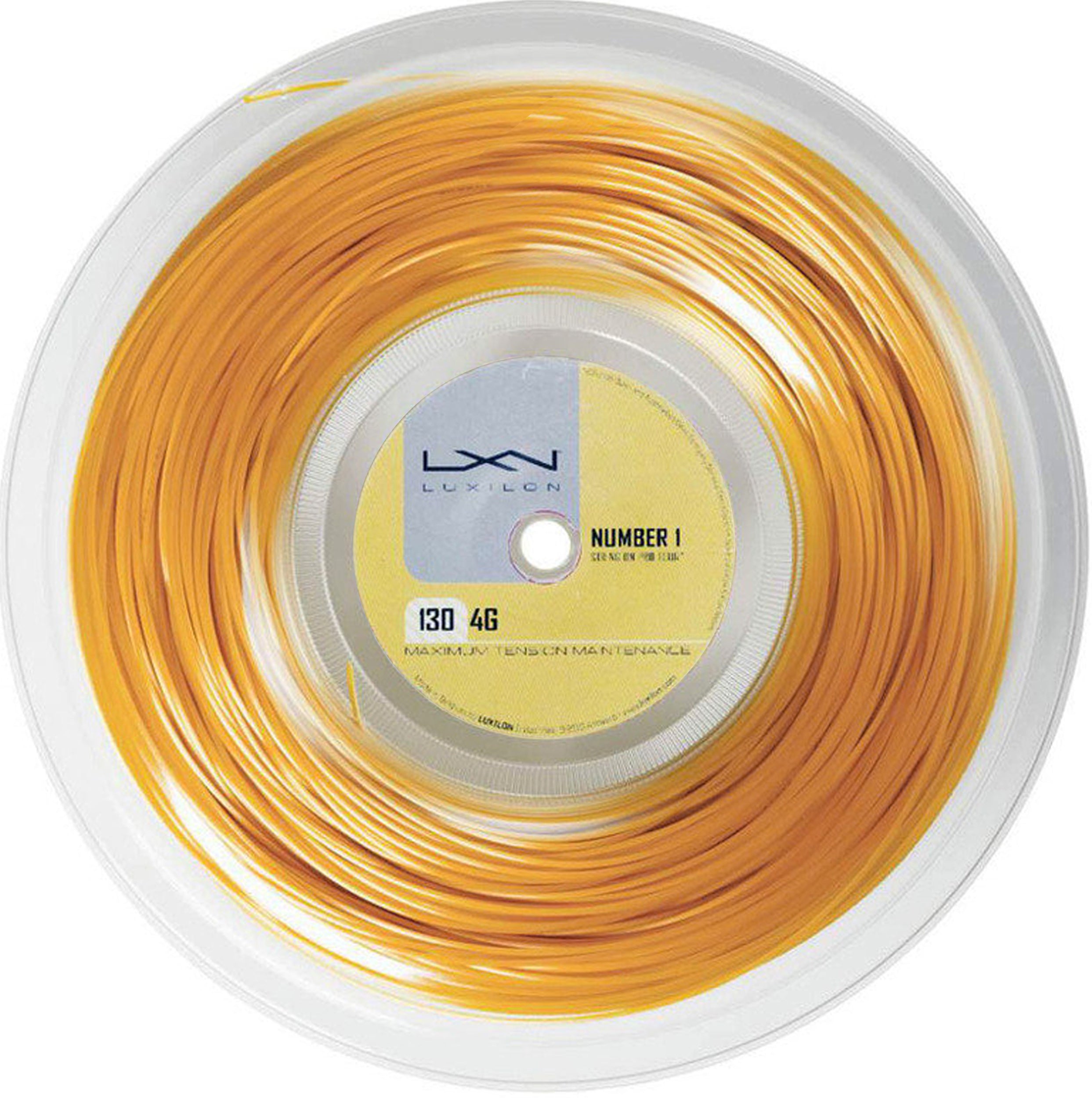 0275200128100000 Luxilon 4G Rulo Kordaj 200m-Gold - Görsel 1