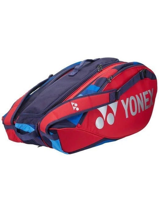 Yonex Pro Scarlet Kırmızı Tenis Çantası 9 Raketli Ayakkabı Bölmeli