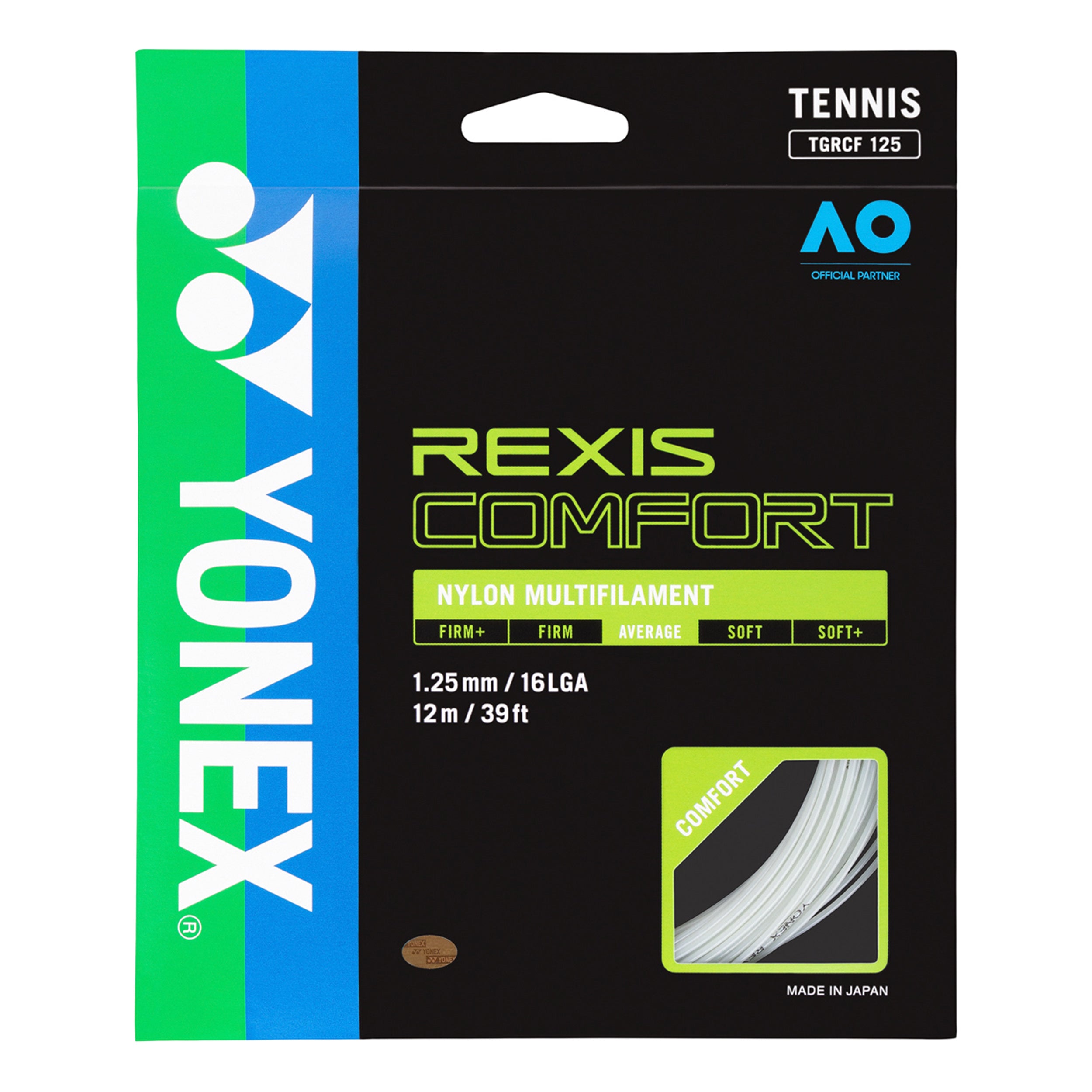 Yonex REXIS Comfort Beyaz Kordaj Set 12m.