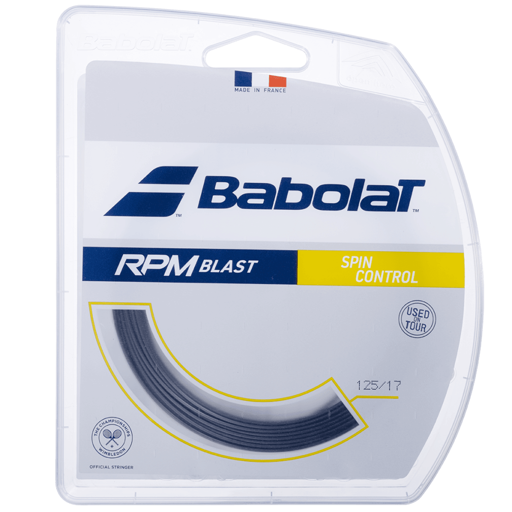 Babolat RPM Blast Siyah Kordaj 1.25 12M