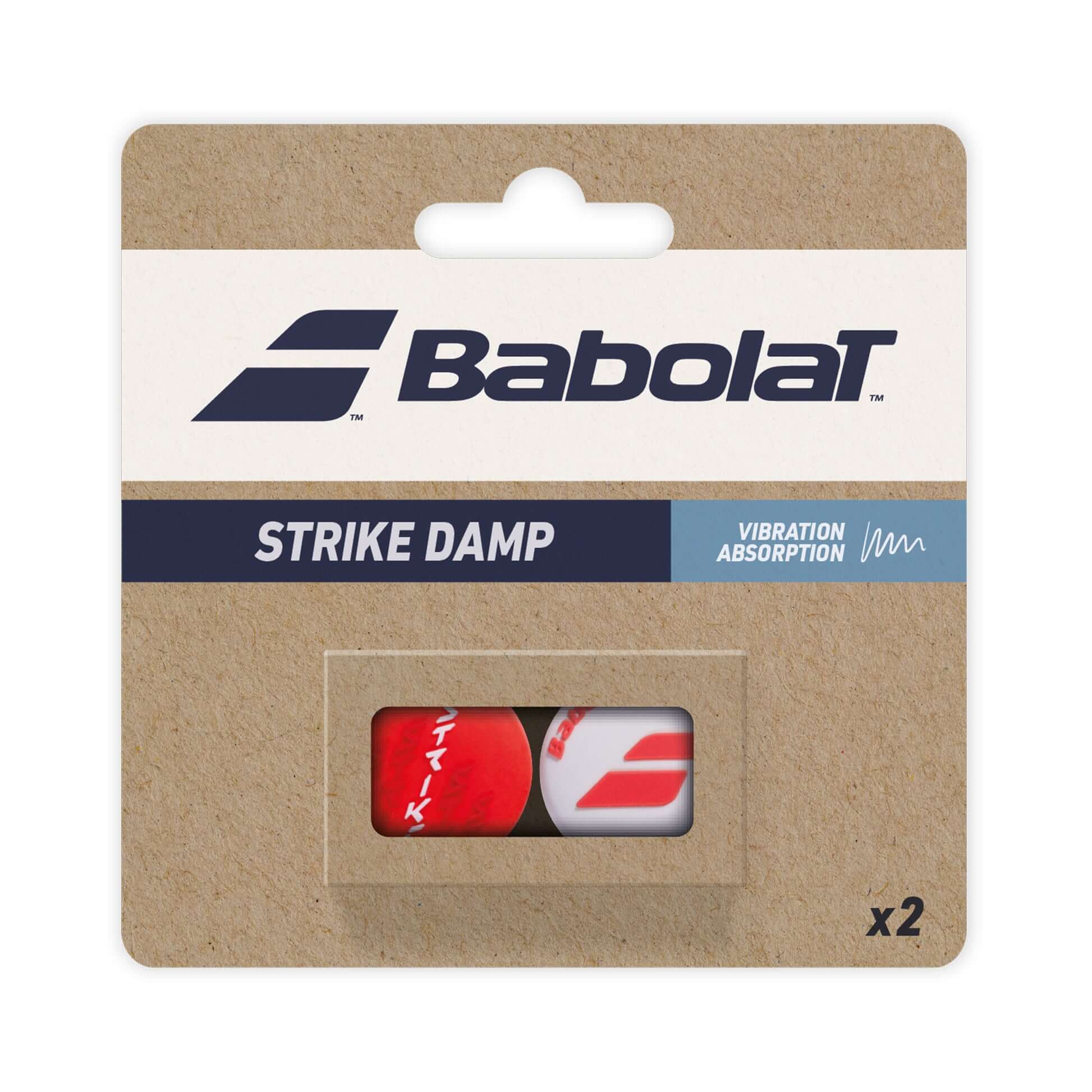 Babolat Strike Dampener 2 Adet Beyaz Babolat Strike Dampener 2 Adet Beyaz - Görsel 1