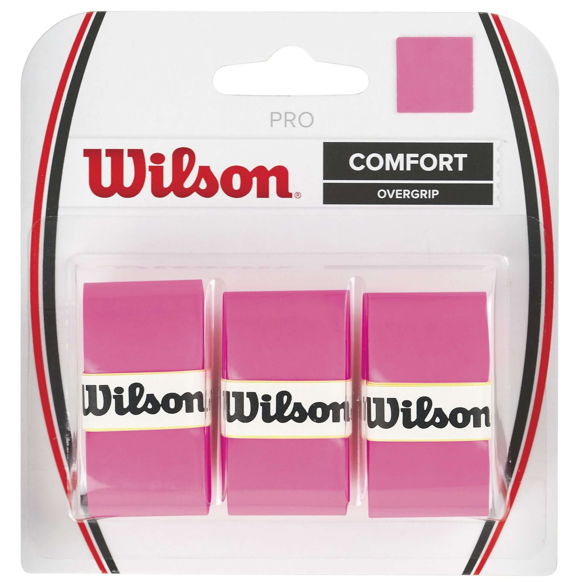 Wilson Pro Overgrip Wilson Pro Overgrip 3 Adet Pembe - Görsel 1